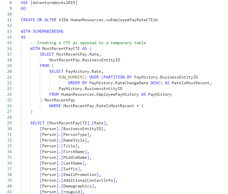 AdventureWorks SQL Basics
